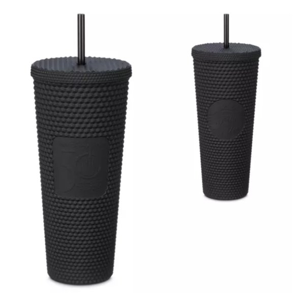 Starbucks Disney 50th‎ Anniversary Black Matte Tumbler. Brand New - Picture 1 of 2